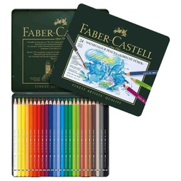 [fb-117524] FIBER-CASTEL Albrecht Durer Watercolour Pencils 24 Tin‏