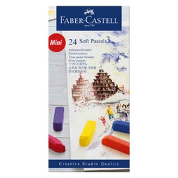 [128224] Faber-Castell Creative Studio Soft Pastel Set of 24‏