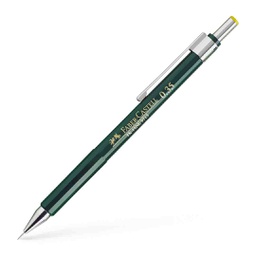 [136040] 136040 -0.35 قلم رصاص ضغاط فايبر كاستيل اخضر