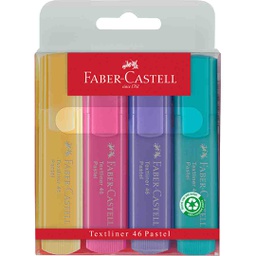 [4965] قلم تظهيرفابر كاستيل كتابة 4 قلم  FABER-CASTELL