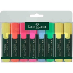 [154862] قلم فابر كاستيل تظهير 8 لون FABER-CASTELL