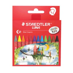 [2200LC12] Staedtler - 12 Luna Wax Crayons‏