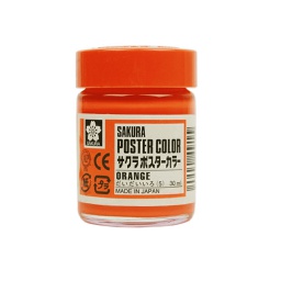 Orange‏ Sakura Gouache Poster Color 30ml‏