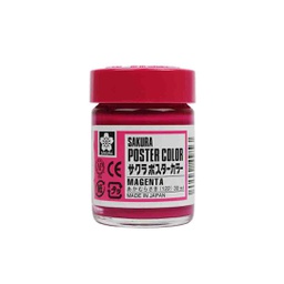 Sakura Gouache Poster Color 30ml MAGENTA