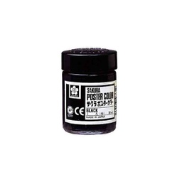 Sakura Gouache Poster Color 30ml Black‏ 