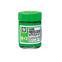 Sakura Gouache Poster Color 30ml FLUORESCENT GREEN