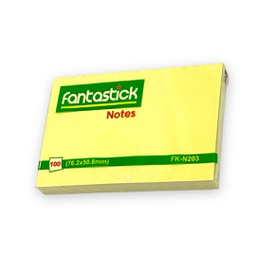 [FK-N203] ورق ملاحظات فنتاستك ملون مقاس 2*3 انش Fantastick