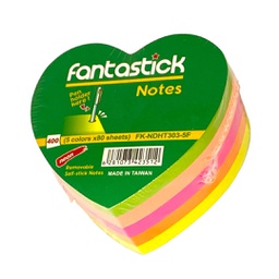 [FK-NDHT303-5F] ورق ملاحظات فنتاستك 5 لون 400 ورقة Fantastick