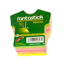 [FK-NDTP303-5F] ورق ملاحظات فنتاستك 5 لون 400 ورقة Fantastick