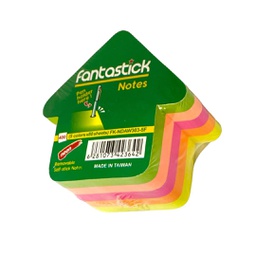 [FK-NDAW303-5F] ورق ملاحظات فنتاستك 5 لون 400ورقة اشكال FANTASTICK