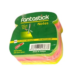 [FK-NDPH303-5F] ورق ملاحظات فنتاستك 5 لون 400ورقة FANTASTICK