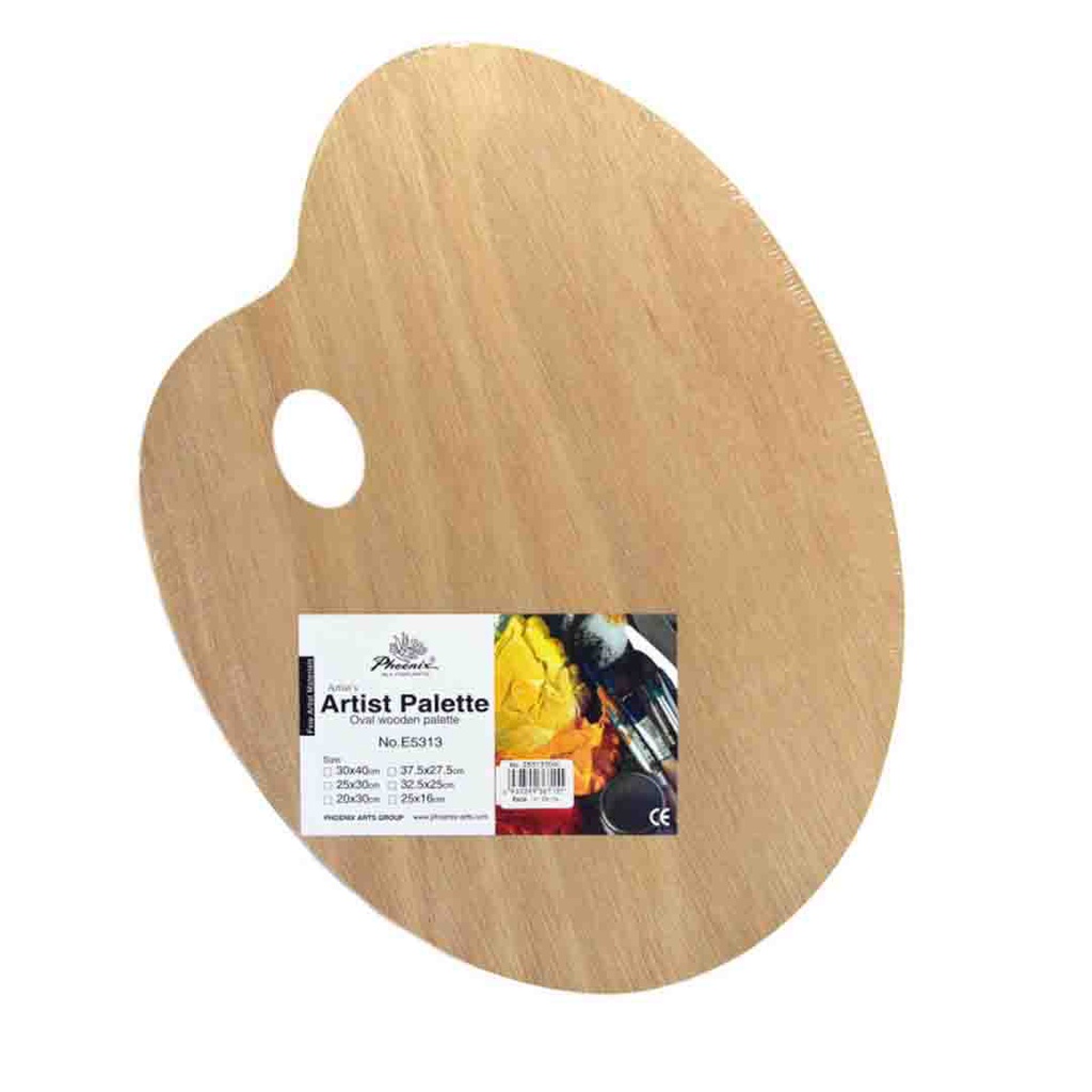 Art Painting Color Palette Oval Color Mixing Board Painting Color