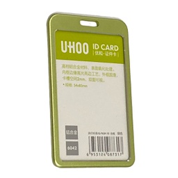 [6042 UH00] حامل بطاقة جيب اخضر 6042 UH00