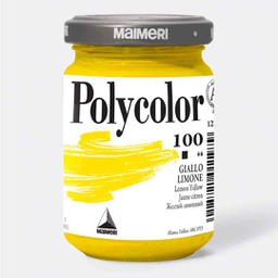 [M1220100] MAIMERI POLYCOLOR 140ML Fine Vinyl Colours Lemon Yellow