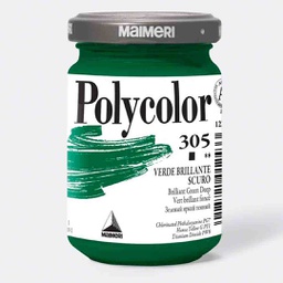 [M1220305] MAIMERI POLYCOLOR 140ML Fine Vinyl Colours Brilliant Green Deep