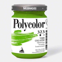 [M1220323] MAIMERI POLYCOLOR 140ML Fine Vinyl Colours Yellowish Green