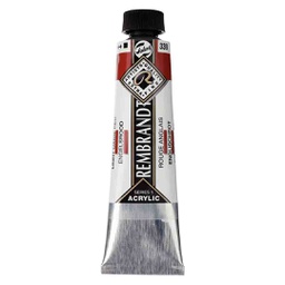 [18053392] Rembrandt  Acrylic color 40ML LT OXIDE RED