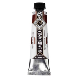 [18053782] Rembrandt  Acrylic color 40ML TRANSP.OX.RED