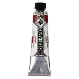 [18054262] Rembrandt  Acrylic color 40ML TRANS.OX.BROWN