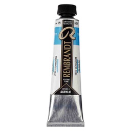 [18055342] Rembrandt  Acrylic color 40ML CERULEAN BLUE