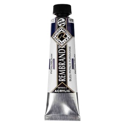 [18055702] Rembrandt  Acrylic color 40ML PHTHALO BLUE