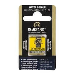 [05862071] Rembrandt water color   pan  CADM.YLW LEMON