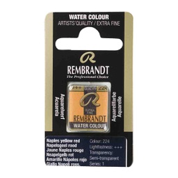 [05862241] Rembrandt water color   pan  NAPL.YLW RED