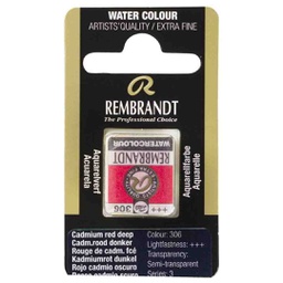 [05863031] Rembrandt water color   pan  CADM.RED LT