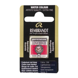 [05863061] Rembrandt water color   pan  CADM.RED DP