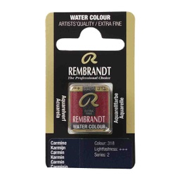 [05863181] Rembrandt water color   pan  CARMINE