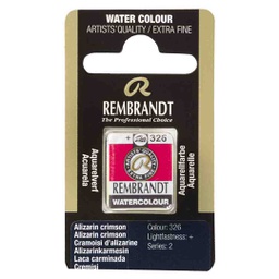 [05863261] Rembrandt water color   pan  ALIZARIN CRIMSON