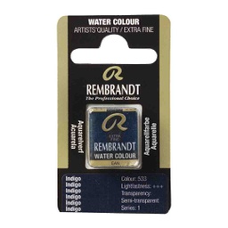 [05865331] Rembrandt water color   pan  INDIGO