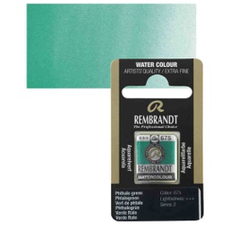 [05866751] Rembrandt water color   pan  PHTH.GREEN