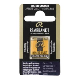 [05862231] Rembrandt water color   pan  NAPLES YLW DP