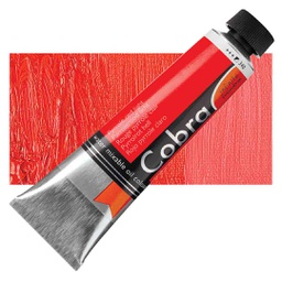 [21053400] الوان زيتية مائي من شركة كوبرا هولندية 40 مل قابل للخلط بالماء  PYRROLE RED LT