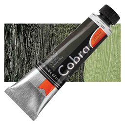 [21056200] الوان زيتية مائي من شركة كوبرا هولندية 40 مل قابل للخلط بالماء  OLIVE GREEN