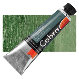 [21056680] الوان زيتية مائي من شركة كوبرا هولندية 40 مل قابل للخلط بالماء  CHROM.OX.GREEN