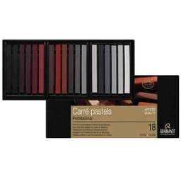 [34820118] Rembrandt  carre pastels  professional set 18#