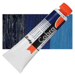 [25055080] الوان زيتية مائي من شركة كوبرا هولندية 40 مل قابل للخلط بالماء   Prussian Blue 508
