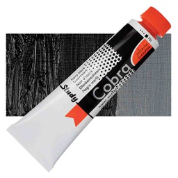 [25057010] الوان زيتية مائي من شركة كوبرا هولندية 40 مل قابل للخلط بالماء   Ivory Black 701