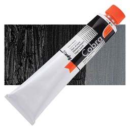 [25087010] الوان زيتية مائي من شركة كوبرا هولندية 200 مل قابل للخلط بالماء  IVORY BLACK