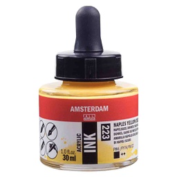 [17202230] Amsterdam acrylic color  INK 30ML NAPLES YLW DP