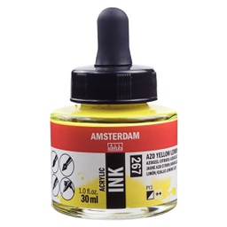 [17202670] Amsterdam acrylic color  INK 30ML AZO YLW LEMON