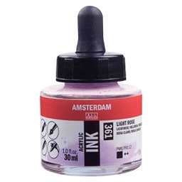 [17203610] Amsterdam acrylic color  INK 30ML LIGHT ROSE