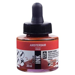 [17204110] Amsterdam acrylic color  INK 30ML BURNT SIENNA