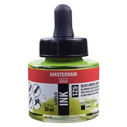 [17206210] Amsterdam acrylic color  INK 30ML OLIVE GREEN LT