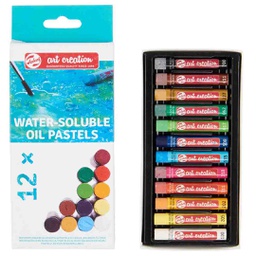 [9029112M] Art Creation  water soluble  oil pastel set 12 