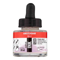 [17208210] Amsterdam acrylic color  INK 30ML PEARL VIOLET