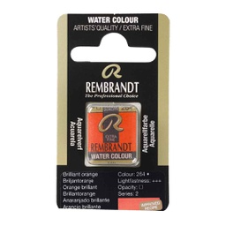 [05862641] Rembrandt water color   pan  BRILLIANT ORANGE