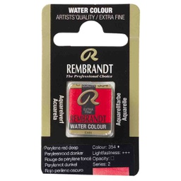 [05863541] Rembrandt water color   pan  PERYLENE RED DEEP